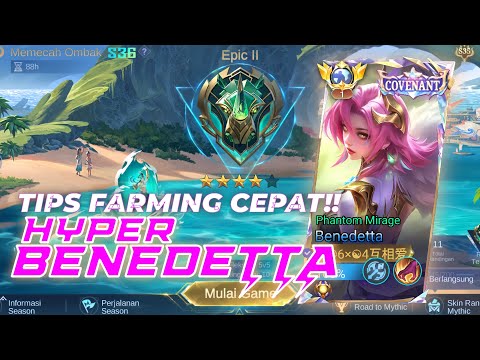 Fast Farming Tips! Hyper Benedetta‼️ Enemy level will be far behind 🤯