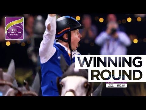 Bram Chardon with his first ever World Cup Win - Winning Round | FEI World Cup™ Driving