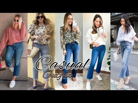 ROPA CASUAL MODA 2024 Outfits LOOKS Y COMBINACIONES CASUALES PARA MUJER TENDENCIAS 2024 #Dossier