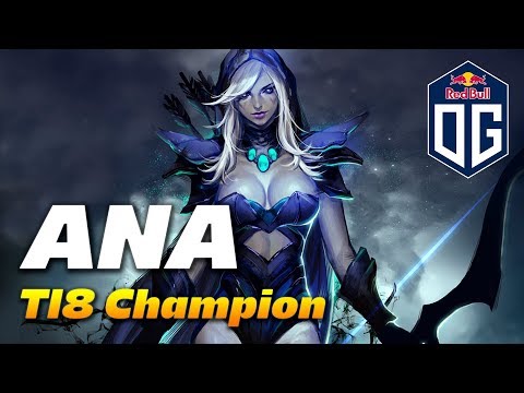 ANA DROW RANGER | TI8 Champion | Dota 2 Pro Gameplay