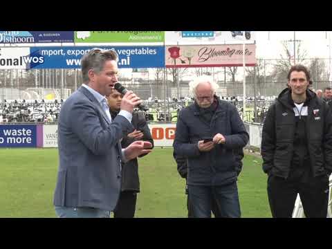 Henk Malestein tribune geopend bij VV Naaldwijk