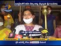 TDP S Kesineni Swetha Protest Against TDP Leaders Arrested At Vijayawada