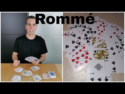 Rommé - Spielanleitung und Regeln zum Kartenspiel