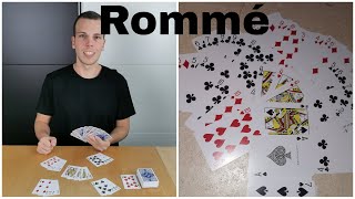 Rommé - Spielanleitung und Regeln zum Kartenspiel