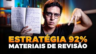 5 passos para PRODUZIR UM MATERIAL DE REVISÃO para concursos