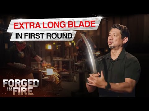 Extra Long Blade Does Extra Damage (Season 5) | Forged in Fire