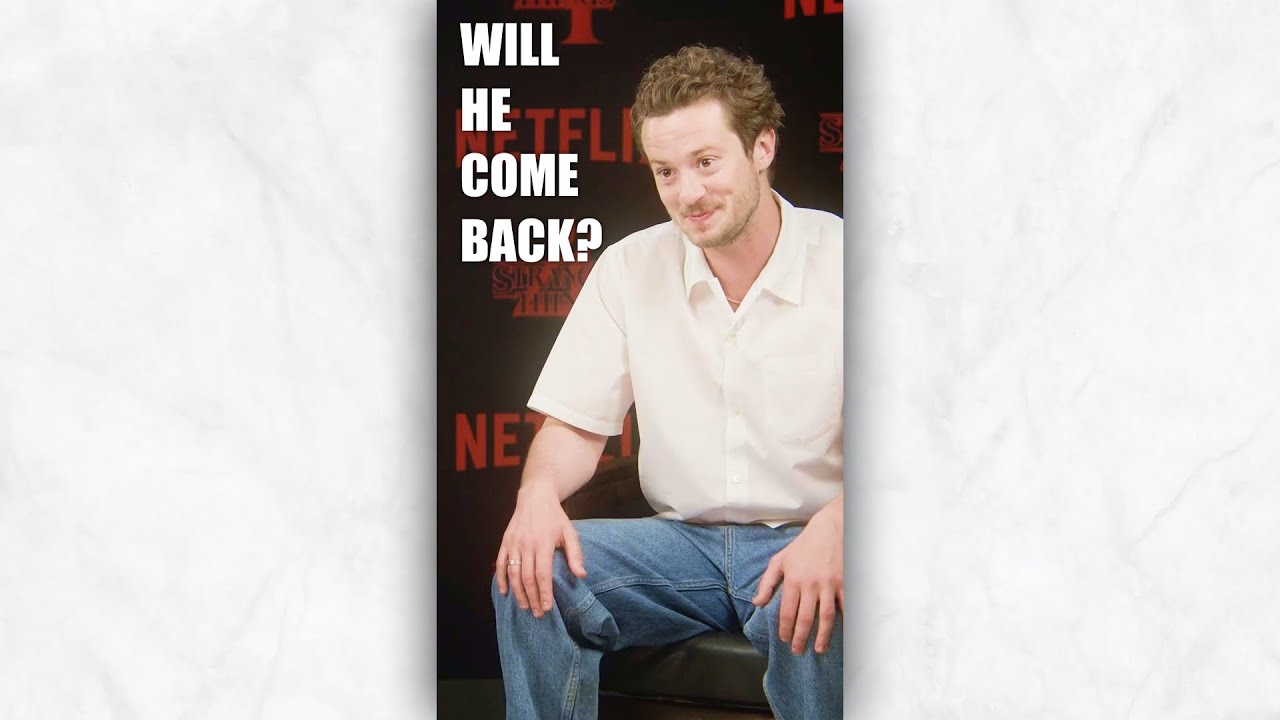 Joseph Quinn about Eddie's ending. Will he come back? #shorts