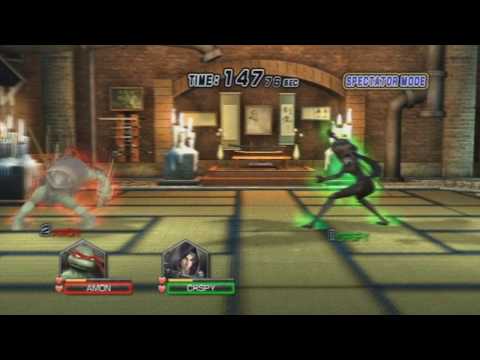 TMNT: Smash-Up - Wi-Fi Tournament - Yusuke [Raphael] vs Crispy4001 [Karai] - Semis