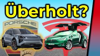 Deutschland ist zurück! Neuer Elektro-Porsche Cayenne schlägt das Tesla Model X Plaid!?