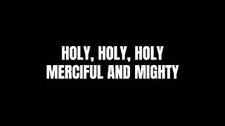 Holy, Holy, Holy (Lyrics) - Audrey Assad