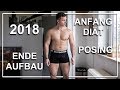 Ende Massephase & Beginn Diät 2018 - Posing & Formupdate | FitnessOskar