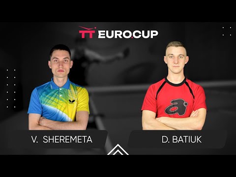 18:50 Vladyslav-Ivan Sheremeta - Dmytro Batiuk 23.08.2024 TT Euro.Cup Ukraine Master. TABLE 3