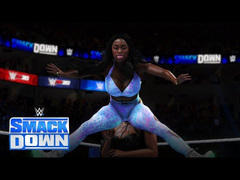 WWE 2K20 SMACKDOWN CHARLOTTE VS NAOMI