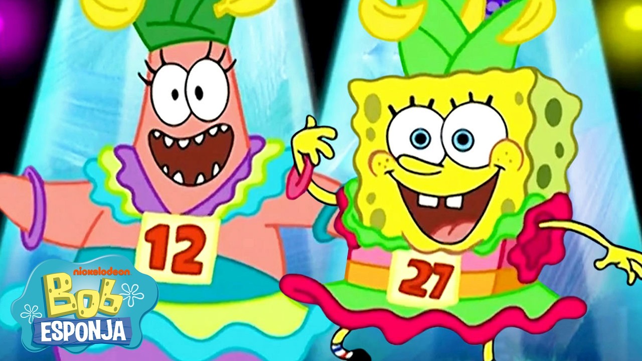 Bob Esponja | 1 hora de los momentos más divertidos de Bob Esponja 🤣 con Patricio | Español