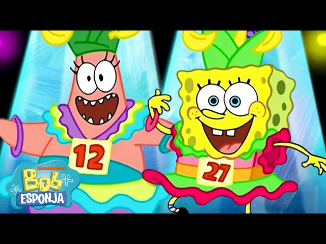 Bob Esponja | 1 hora de los momentos más divertidos de Bob Esponja 🤣 con Patricio | Español