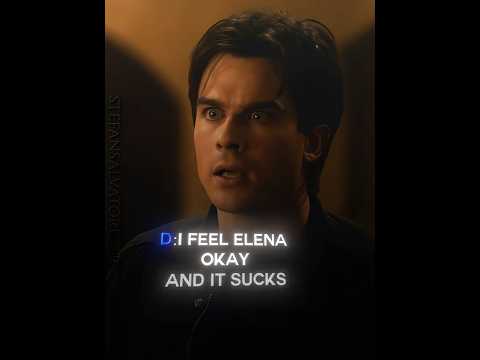 Elena hugs Damon in support 😢 - Do you like Delena? #thevampirediaries #delena #tvd #vampirediaries