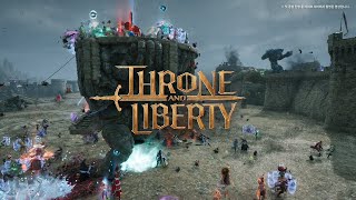 Разработчики MMORPG Throne and Liberty поделились статистикой первой осады