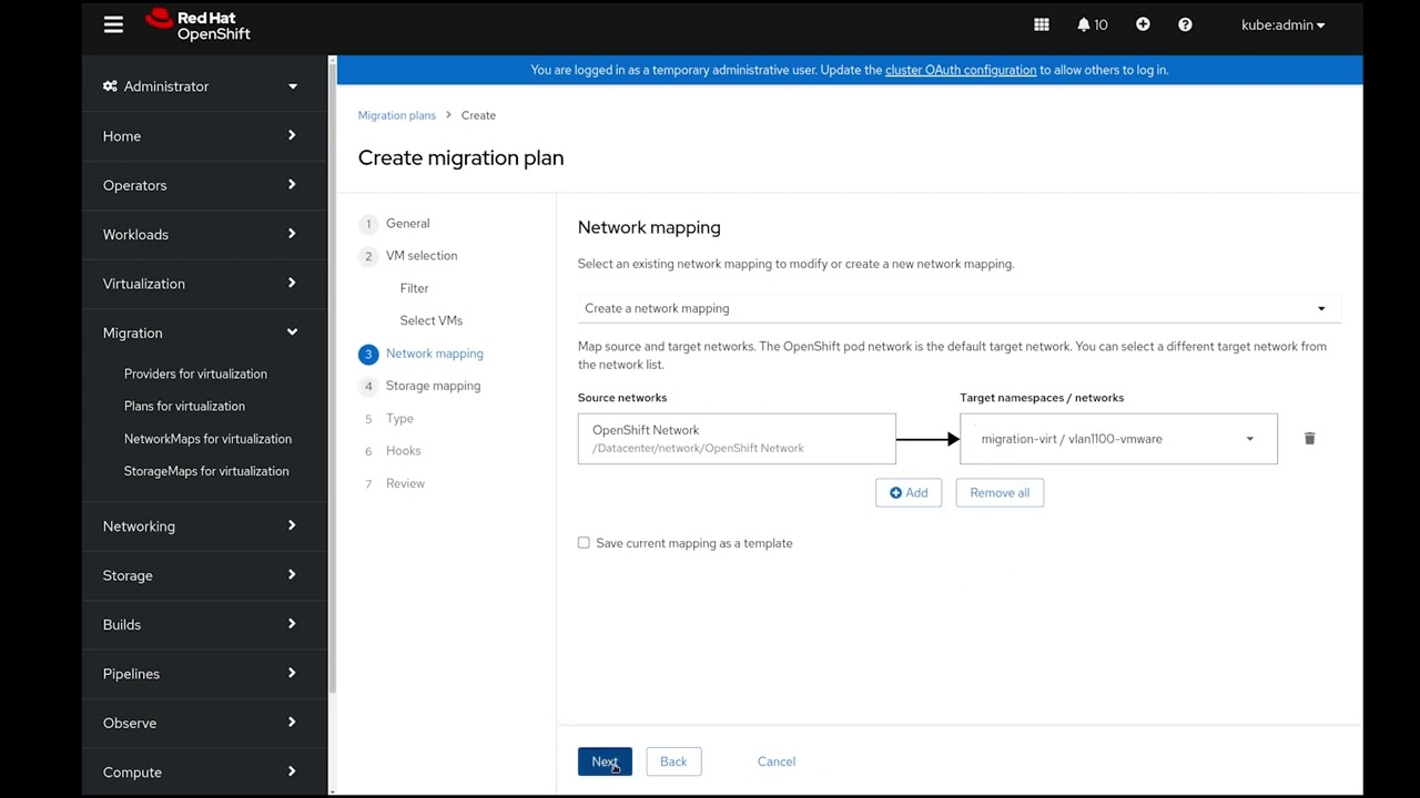 VMware to OpenShift Virtualization Migration