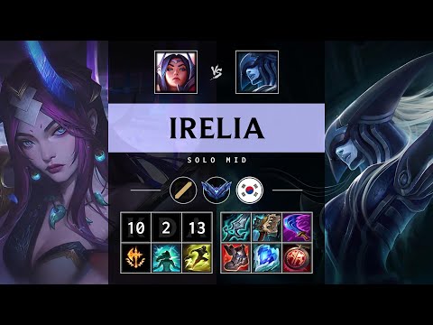 Irelia Mid vs Lissandra - KR Diamond Patch 25.12