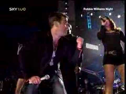 Robbie Williams Live Concert ft Sara J