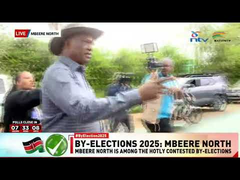 Justin Muturi Kicks Out Wa Muthende's Agent For Wearing UDA Colours at Polling Station