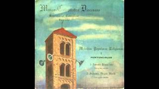 Sálvame, Virgen María (Coro y 3 estrofas) - Melodías populares religiosas - (I - Penitenciales)