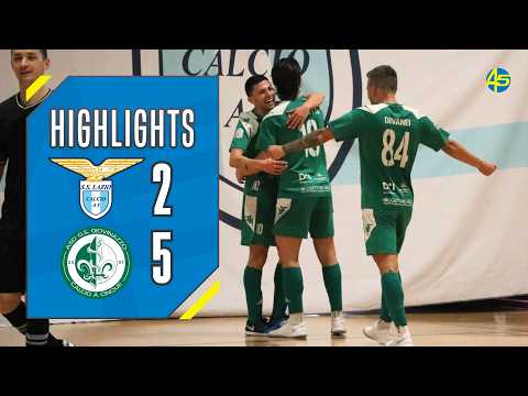 Lazio-Giovinazzo 2-5 | HIGHLIGHTS | Coppa Italia Serie A2 Élite 2025-26