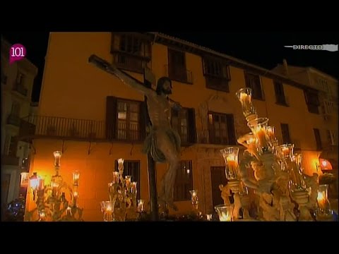 Semana Santa Málaga 2015, Domingo de Ramos, Cristo de la Esperanza en la Catedral, 101tv Málaga