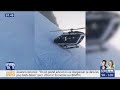 Un hélico le nez dans la neige... Les images de ce sauvetage dans les Alpes sont impressionnantes