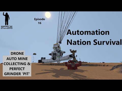 Collecting OLD MINES - Automation Survival Episode 16 - Space Engineers