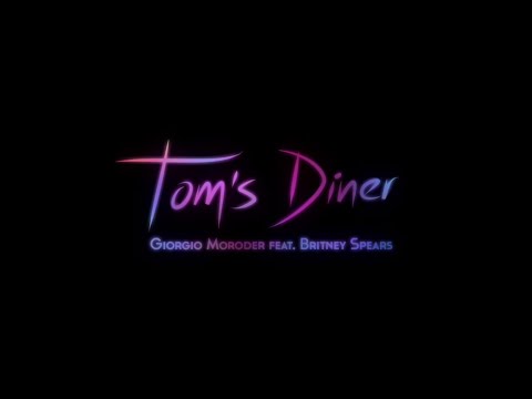 Giorgio Moroder - Tom's Diner (UNOFFICIAL Lyric Video) ft. Britney Spears