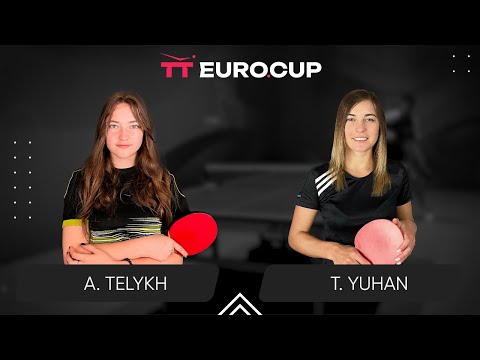 12:50 Anastasiia Telykh - Tetiana Yuhan 04.02.2024 TT Euro.Cup Women Ukraine Master. TABLE 3