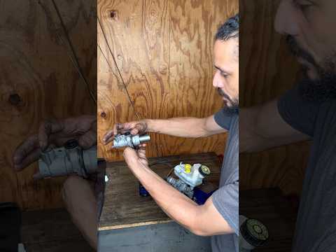 You Gotta BENCH BLEED the master cylinder before installation! #alexthecardoctor #cartips