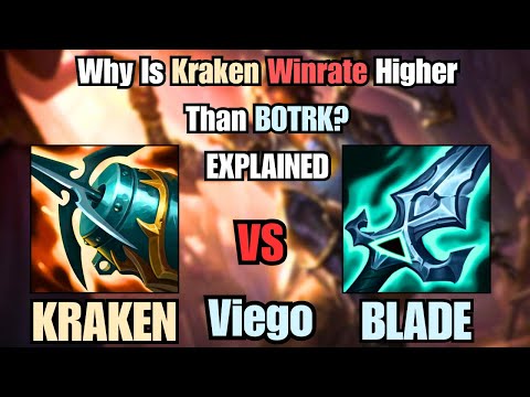 The WINRATE Of Kraken Is Actually WORSE?? | Viego Jungle Kraken VS BOTRK Continued