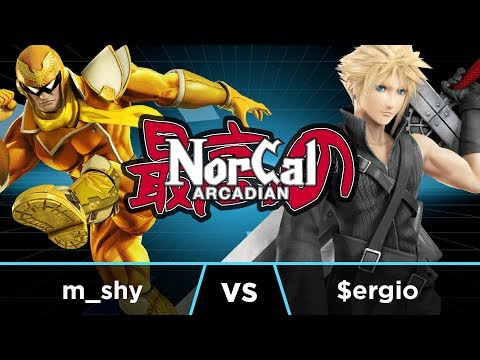 NorCal Arcadian 2018 - Singles Pools: m_shy (Captain Falcon) vs. TCM | $ergio (Cloud)