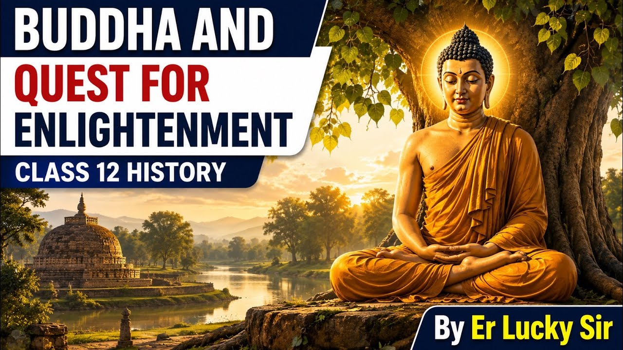 Buddha and quest for Enlightenment | Chapter 4 Thinkers Beliefs and Buildings - History Class 12