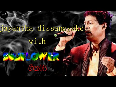 jayantha dissanayake with sunflower