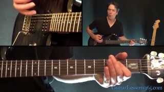 Mr. Brownstone Guitar Lesson - Guns N&#39; Roses - Chords/Rhythms