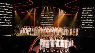 Top 13&#39;s Sandy Hook Tribute - THE X FACTOR USA 2012 (HD)