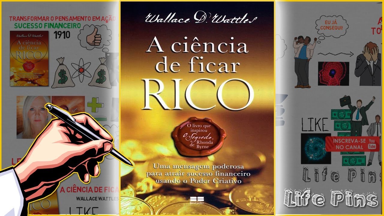 A Ciência de ficar RICO | Wallace Wattles | Resumo animado AudioBook