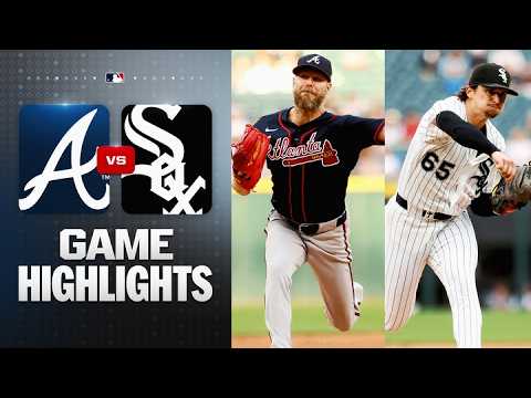 시카고화이트삭스 VS 애틀랜타 2:1 MLB 하이라이트