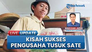 Kisah Sukses Herno, Warga Trenggalek Produksi Tusuk Sate dan Sempol Bermodal Mesin Rakitan Sendiri