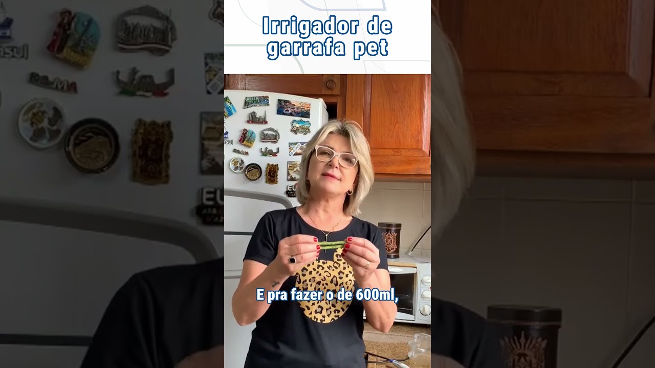 Como Fazer Irrigador Caseiro com Garrafa PET | Terra Sul