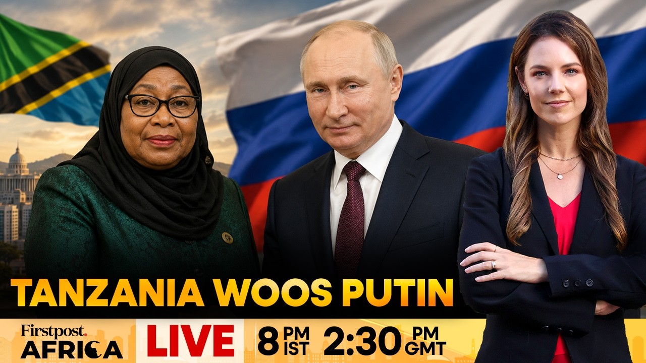 LIVE: Tanzania's President Samia Suluhu Hassan Meets Russia’s Putin in Moscow | Firstpost Africa