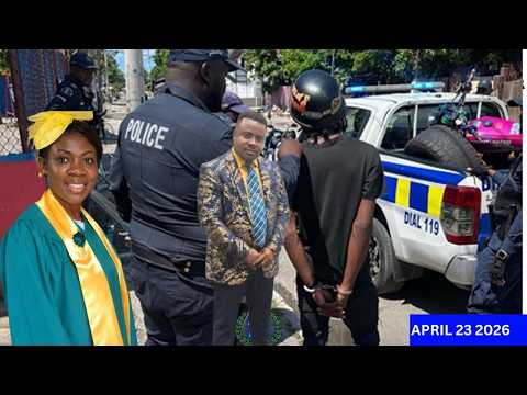 Jamaica News Today Thursday April 23, 2026 | Missing cop's car found with blood inside |Firearms act