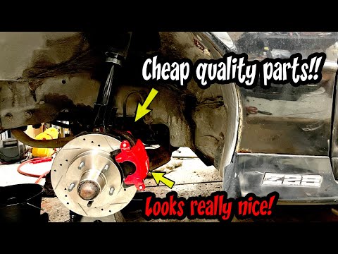 How to remove and install calipers, rotors and brakes on a 82-92 Chevy Camaro Third Gen Camaro