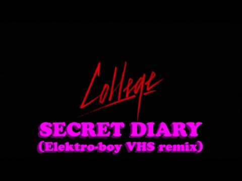 College - Secret diary (Elektro-boy VHS remix) trailer