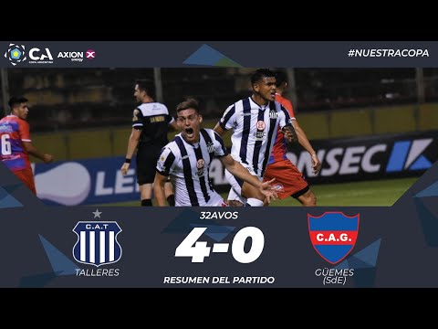 32avos: Talleres 4 - Atlético Güemes 0