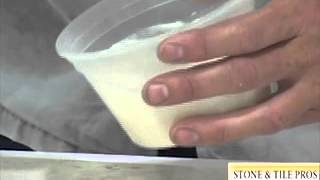 Stain Removal Application   Stone and Tile PROS2