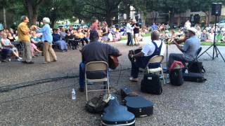 Ed Poullard and band perform "Jambalaya (on the Bayou)" at Rothko Chapel